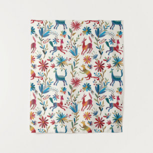 Otomi-Inspiriertes Design Wandteppich