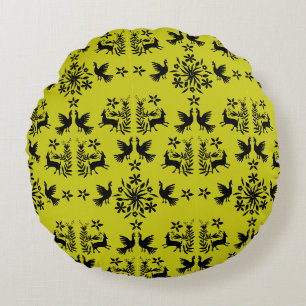 Otomi-Wohngestaltung Rundes Kissen