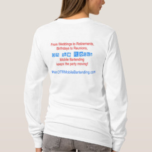 OTR Damenangepasster Hoodie T-Shirt