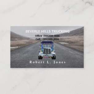 OTR Truckers Business Card Visitenkarte