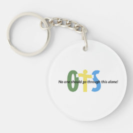 OTS Key Chain Niemand sollte dies alleine durchgeh Schlüsselanhänger