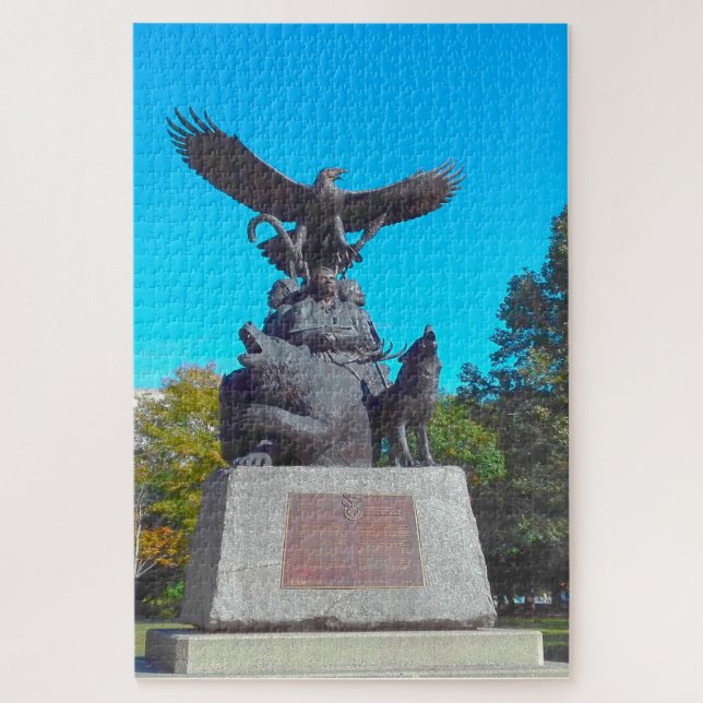 Ottawa Cabadian Memorial Puzzle (Vertikal)