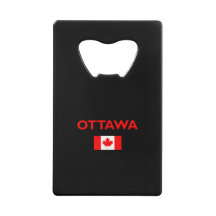 Ottawa Canada Canadian Flag Dark Color