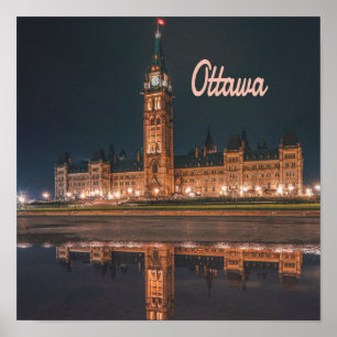 Ottawa Canada Ontario Poster