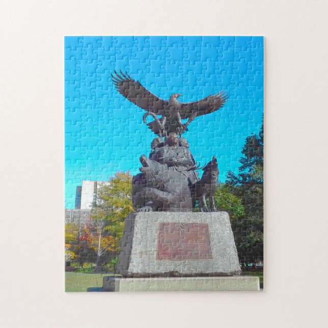Ottawa Canada Veterans Memorial Puzzle (Vertikal)