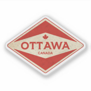 Ottawa Canada Vintag Aufkleber