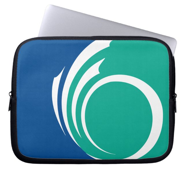 Ottawa Flag on Laptop Sleeve (Vorderseite)