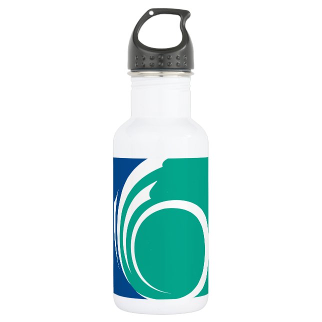 Ottawa-Flagge Liberty-Flasche Edelstahlflasche (Vorderseite)