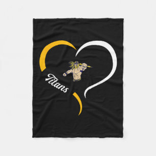 Ottawa-glandorf Titans Logo Halbherz Slogan Hs Fleecedecke