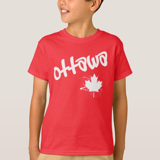 Ottawa Graffiti T-Shirt (Vorderseite)
