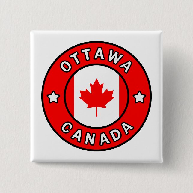 Ottawa Kanada Button (Vorderseite)