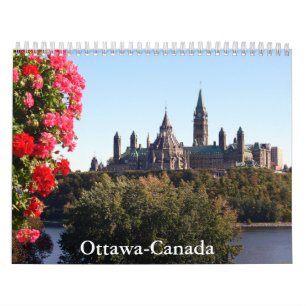 Ottawa-Kanada-Kalender Kalender