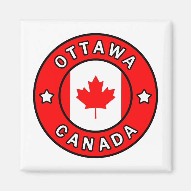 Ottawa Kanada Magnet (Vorne)