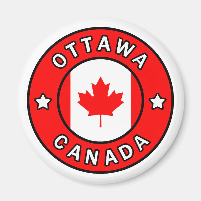 Ottawa Kanada Magnet (Vorne)