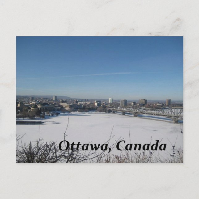 Ottawa Kanada Postkarte (Vorderseite)