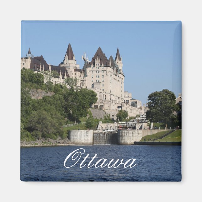 Ottawa, Kanada, Rideau Canal Magnet (Vorne)
