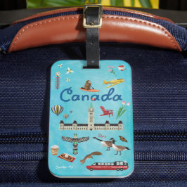 Ottawa Kanada Sommergrüße Gepäckanhänger