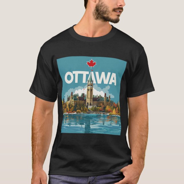 Ottawa - Kanada T-Shirt (Vorderseite)