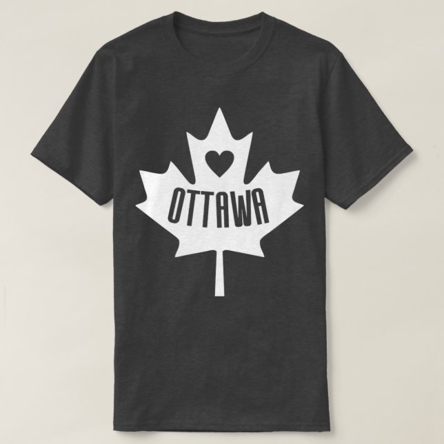 Ottawa Kanada T-Shirt (Design vorne)
