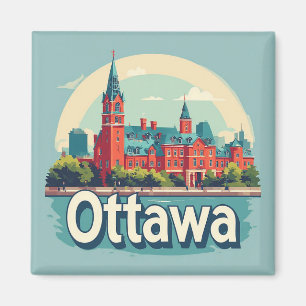 🧲 Ottawa Kanada Urlaubs-Andenken für Reisende  Magnet