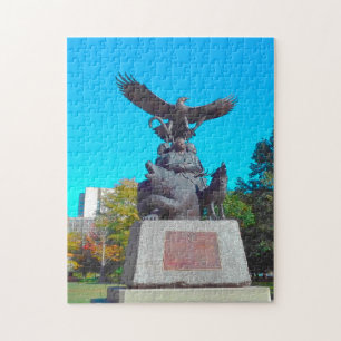 Ottawa Kanada Veteranen-Denkmal Puzzle