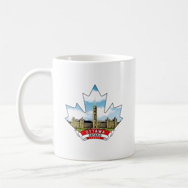 Ottawa, Ontario, Kanada Kaffeetasse (Links)