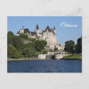 Ottawa, Rideau Canal, Laurier Postkarte