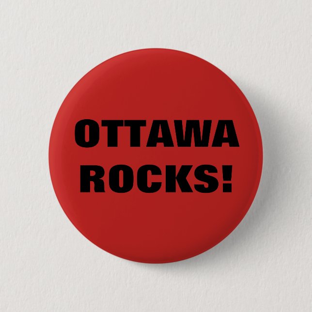 OTTAWA ROCKS! BUTTON (Vorderseite)