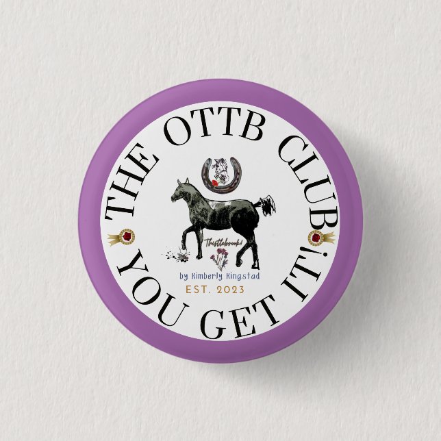 OTTB CLUB BUTTON (Vorderseite)