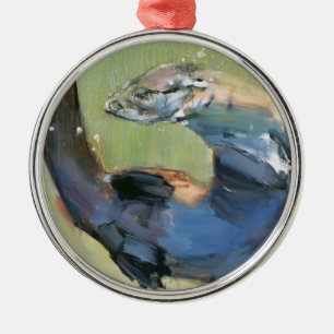 Otter 2003 silbernes ornament