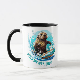Otter 841 Surfbretter sie klettert Surfbretter Ott Tasse