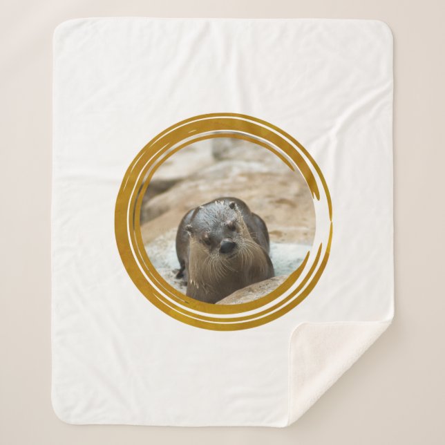 Otter Art Sherpadecke (Vorderseite)