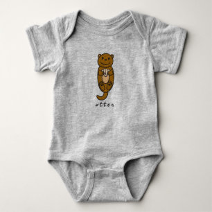Otter Baby Bodysuit oder One Piece (keine Basis) Strampler