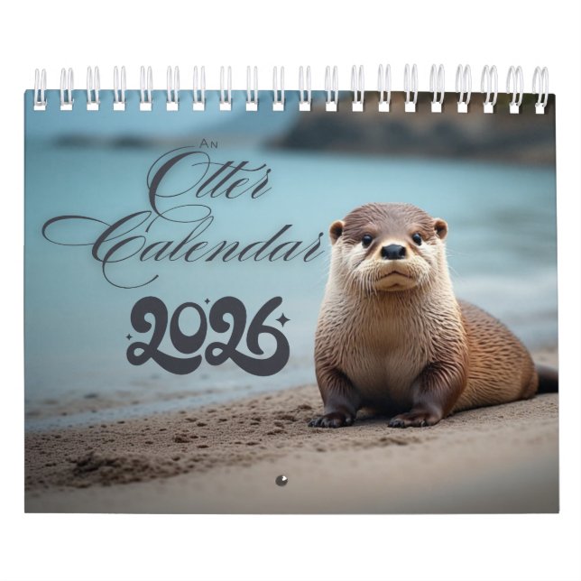 Otter Calendar 2026 Kalender (Titelbild)