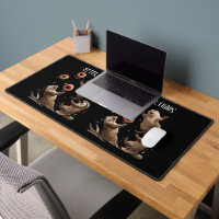 Otter Chaos Funny Bagel Kämpfe Sea Otters Puck an