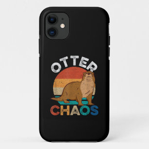 Otter Chaos für Männer Frauen Niedlich Otter Lover Case-Mate iPhone Hülle