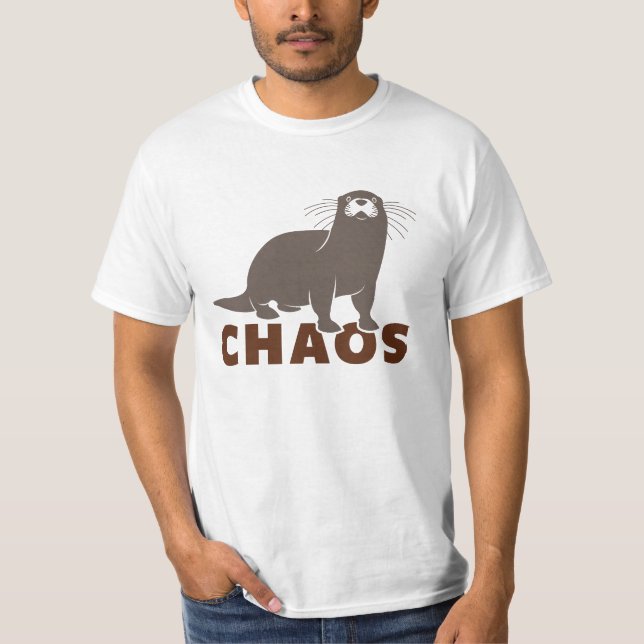 Otter Chaos T-Shirt (Vorderseite)