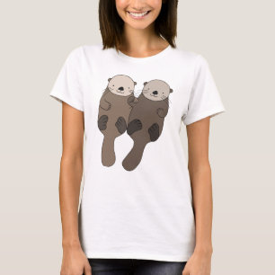 Otter, der HandT - Shirt-niedliches T-Shirt
