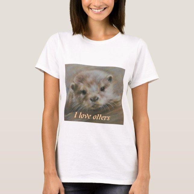 Otter der Liebe I T-Shirt (Vorderseite)