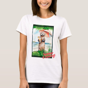 Otter "Der Sommer kommt!" T-Shirt