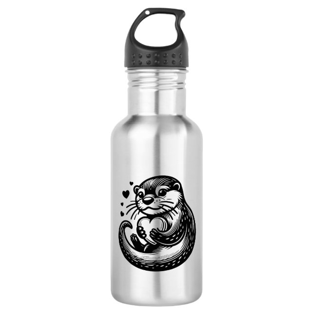 Otter  edelstahlflasche (Vorderseite)