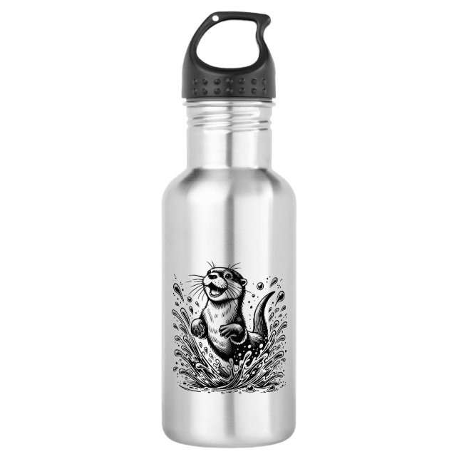 Otter  edelstahlflasche (Vorderseite)