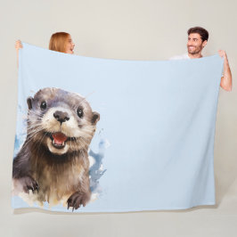 Otter Fleecedecke