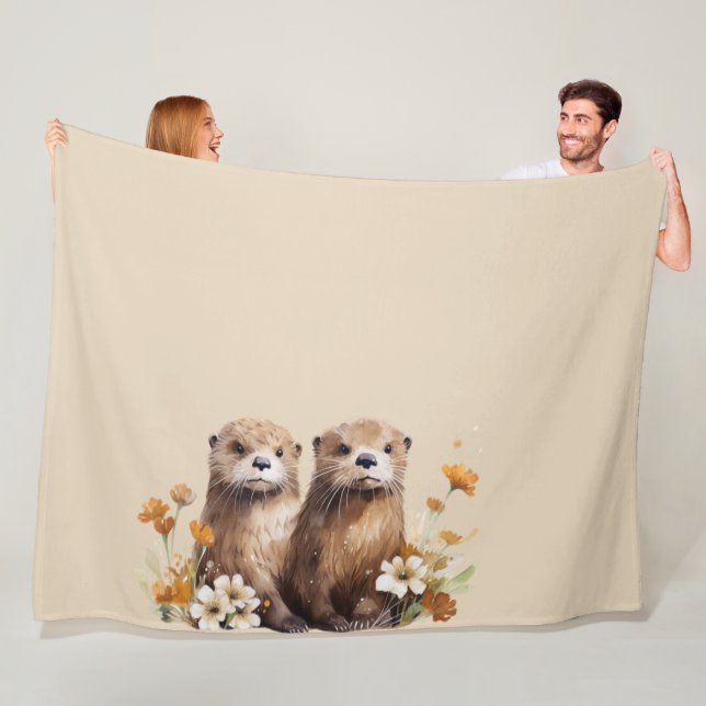 Otter Fleecedecke (Beispiel)