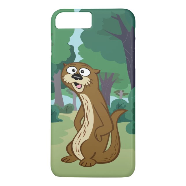 Otter FörsterRick | Reggie Case-Mate iPhone Hülle (Rückseite)
