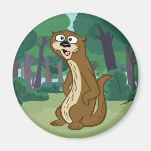 Otter FörsterRick Reggie Magnet