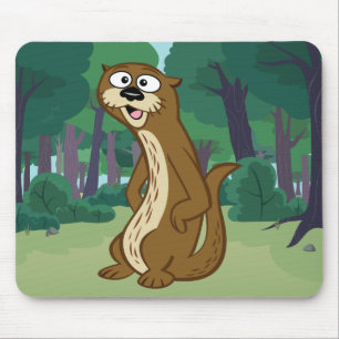Otter FörsterRick   Reggie Mousepad