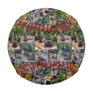 Otter Foto Collage, Personalisierter regulärer Bas Baseball