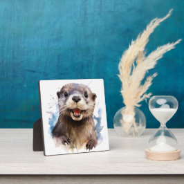 Otter Fotoplatte