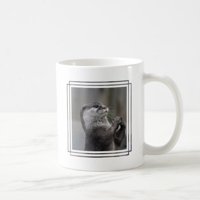 Otter-Genie-Kaffee-Tasse Tasse (Rechts)